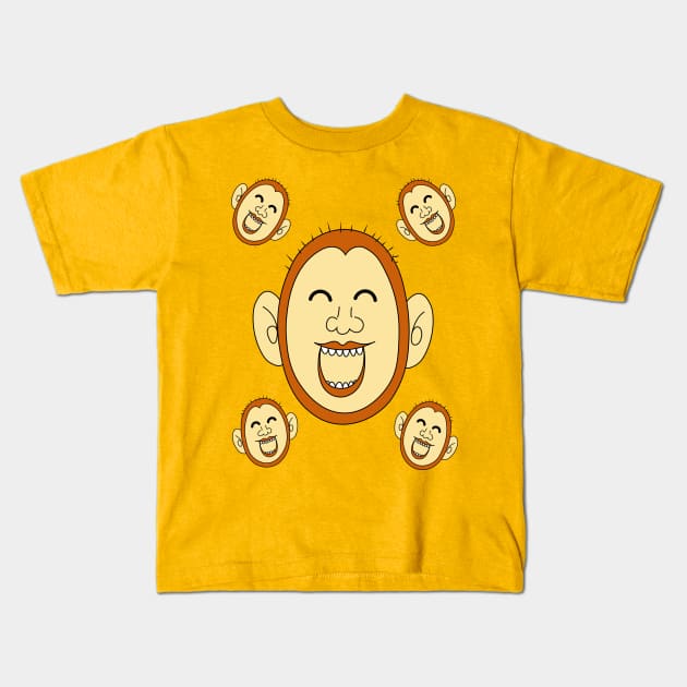 Lame Monkey Kids T-Shirt by TRYorDIE